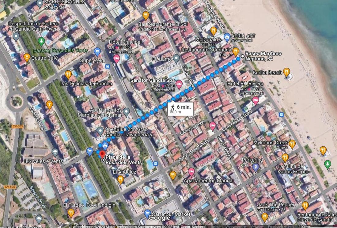 Jardin 5 Playa De Gandia - No Fiestas - Con Wifi 아파트 외부 사진